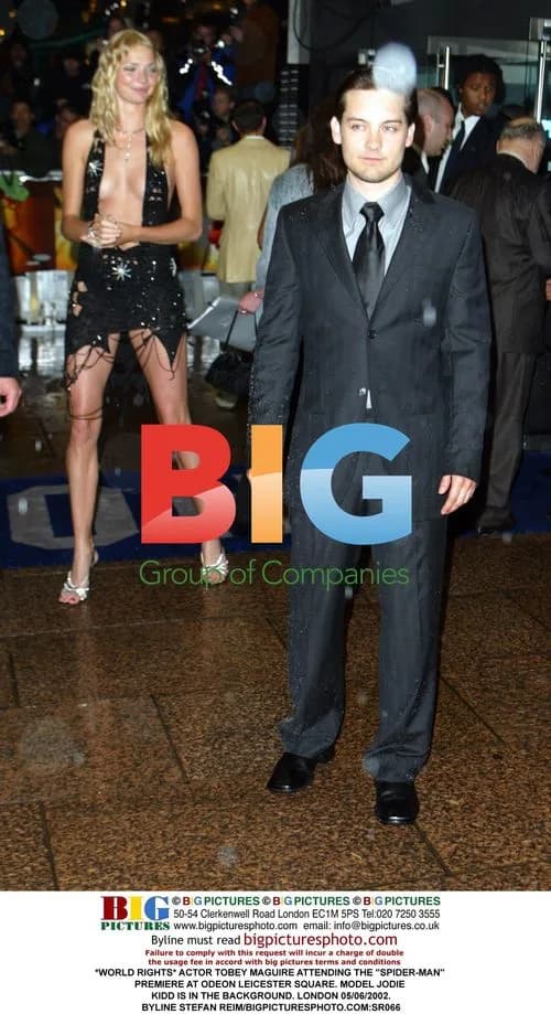 Tobey Maguire at Spider-Man Premiere