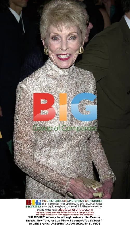 Janet Leigh Arrives for Liza Minnelli Concert