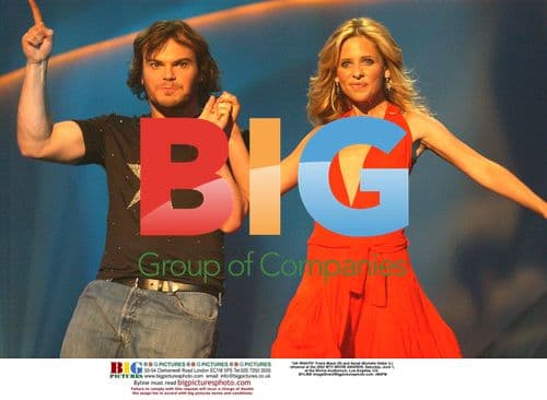 Frank Black and Sarah Michelle Gellar at 2002 MTV Movie Awards