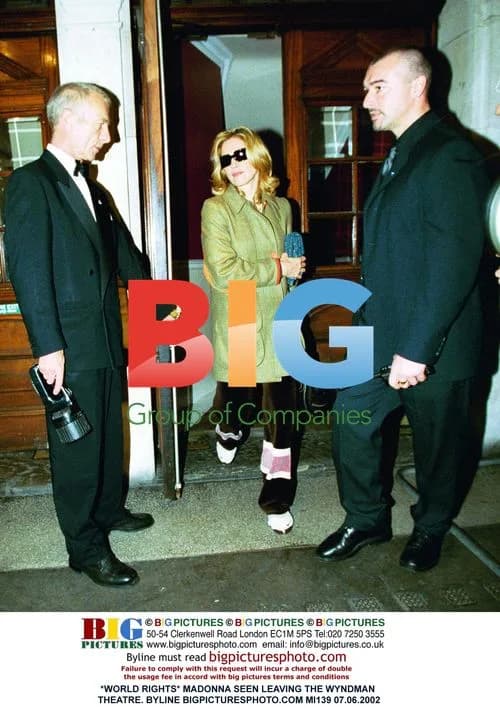 Madonna Leaving Wyndman Theatre