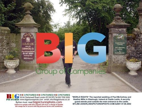 Paul McCartney and Heather Mills" Wedding