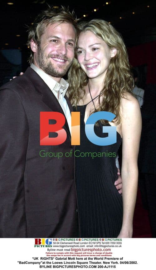 Gabrial Mott at World Premiere of "Bad Company"