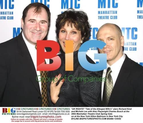 Richard Kind and Michele Lee at 2002 Manhattan Theatre Club Gala