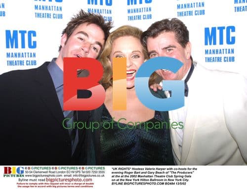 Valerie Harper, Roger Bart, and Gary Beach at 2002 MTC Spring Gala