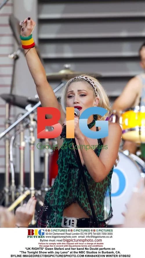 Gwen Stefani and No Doubt perform on "The Tonight Show"