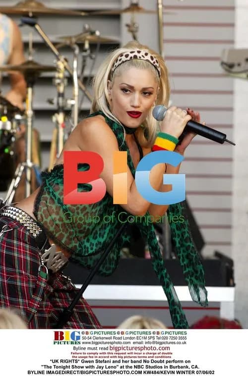 Gwen Stefani and No Doubt on The Tonight Show