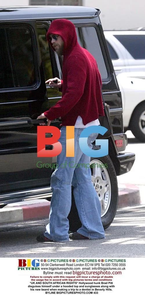 Brad Pitt visits dentist in Beverly Hills