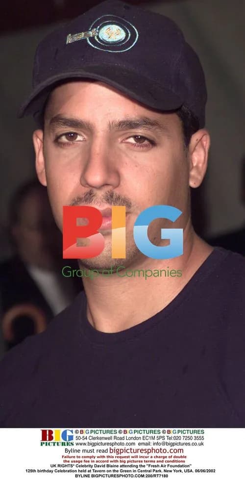 David Blaine at Fresh Air Foundation Celebration