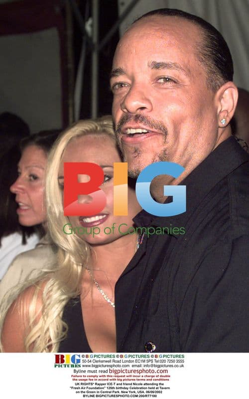 Ice-T and Nicole at Fresh Air Foundation Party