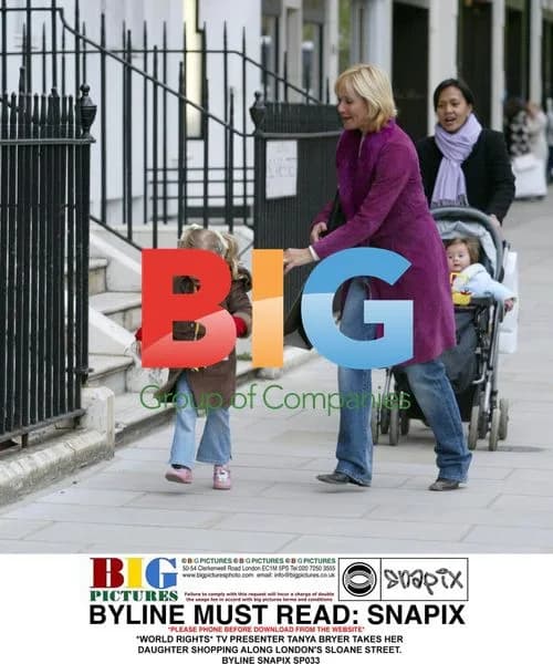 Tanya Bryer and Daughter Shopping in London