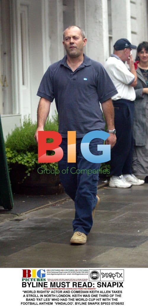 Keith Allen Takes a Stroll in North London