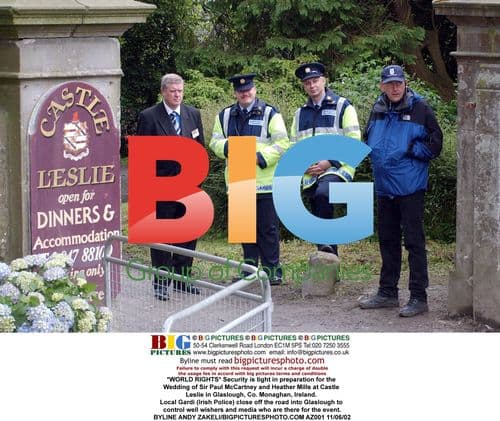 Security Tight for McCartney-Mills Wedding