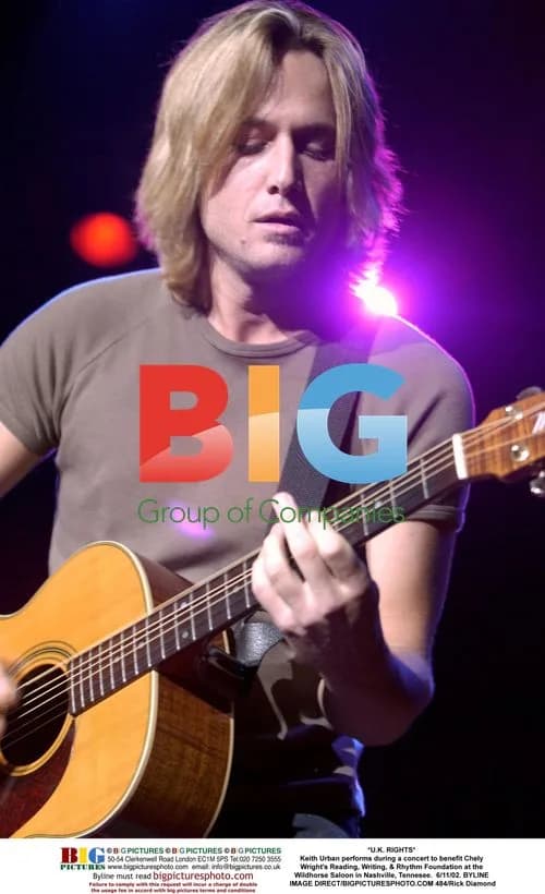 Keith Urban performs at charity concert