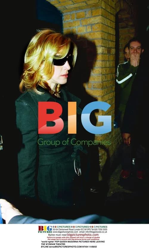 Madonna Leaving Wyndham Theatre