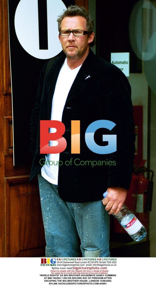 Ex Big Brother Housemate Sandy Cumming at BBC Radio 1