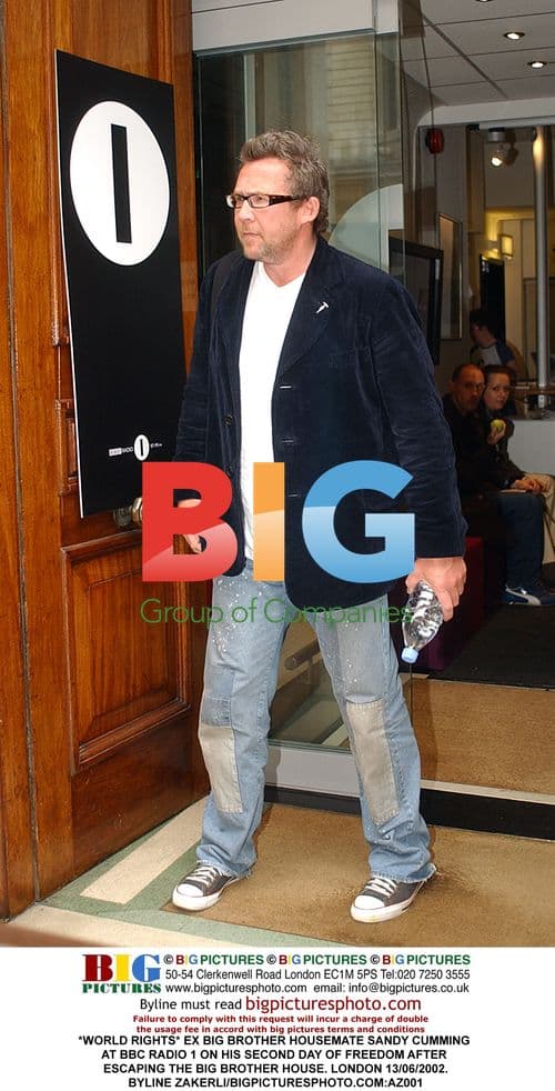 Ex Big Brother Star Sandy Cumming at BBC Radio 1