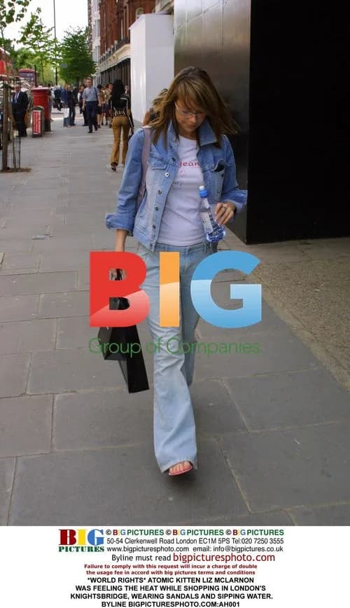 Liz McLarnon Shopping in London