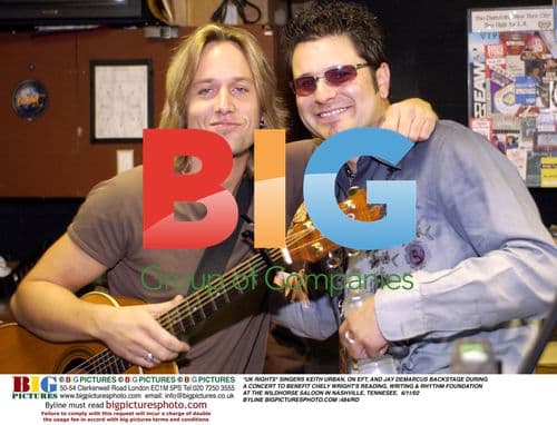 Keith Urban & Jay Marcus Backstage