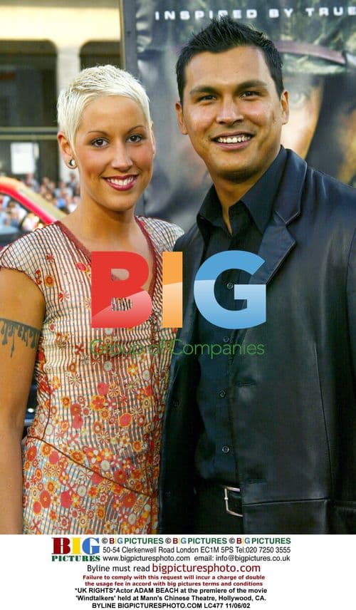 Adam Beach at 'Windtalkers' Premiere