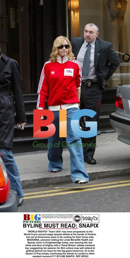 Madonna visits London clinic