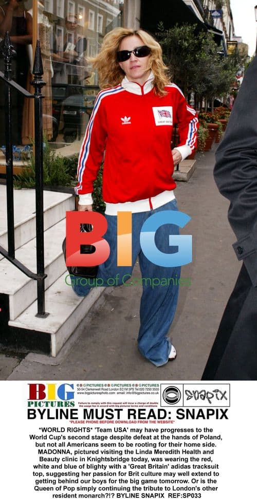 Madonna Supports Team GB