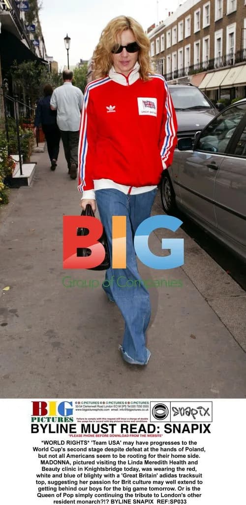 Madonna visits Linda Meredith clinic in London