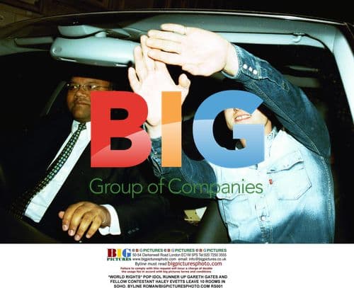 Gareth Gates and Haley Evetts Leave 10 Rooms