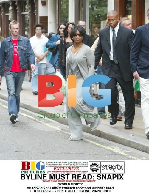 Oprah Winfrey Seen Shopping in London