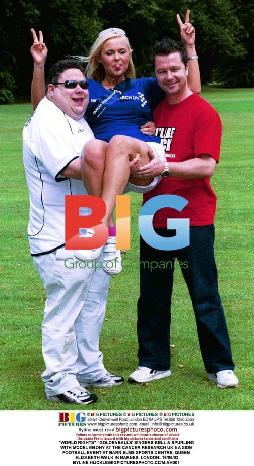 Celebrities at Cancer Research UK event