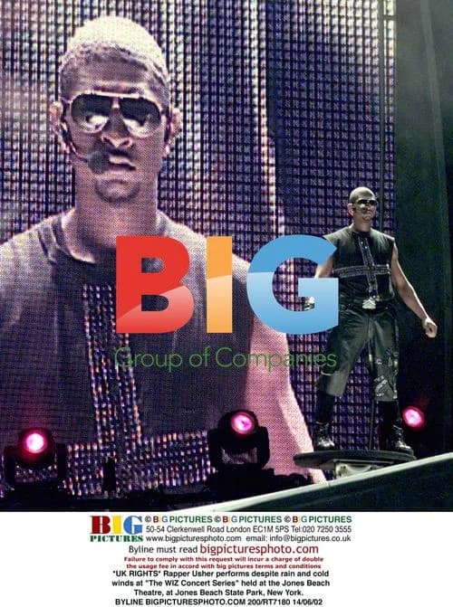 Usher performs at The WIZ Concert Series