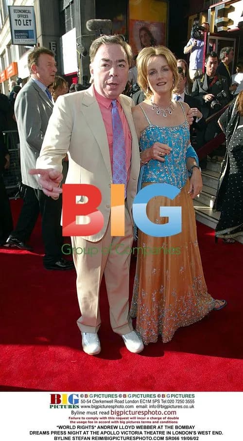 Andrew Lloyd Webber at Bombay Dreams Premiere