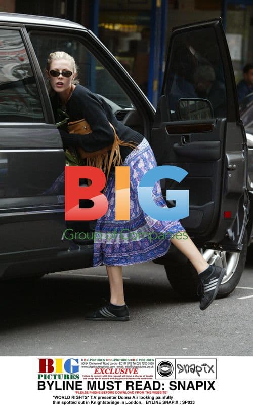 Donna Air Spotted in Knightsbridge