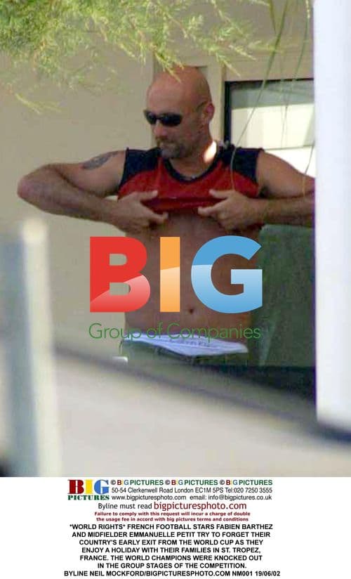 French Football Stars Enjoy Holiday in St. Tropez