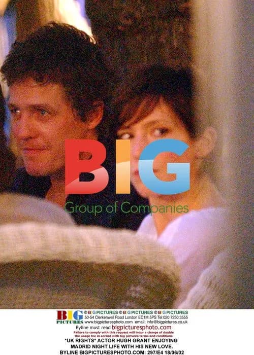 Hugh Grant Enjoys Madrid Nightlife