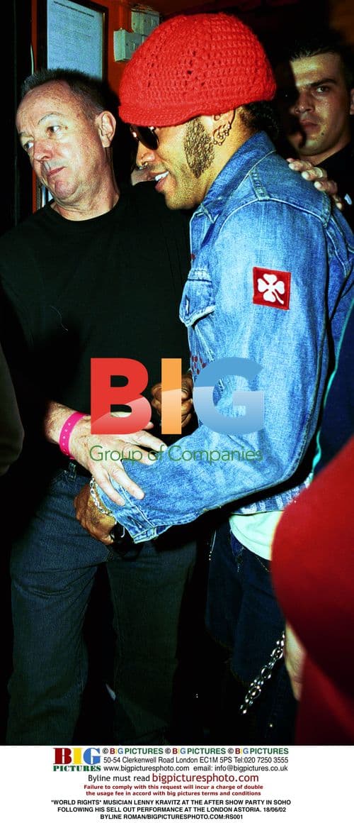Lenny Kravitz at Aftershow Party
