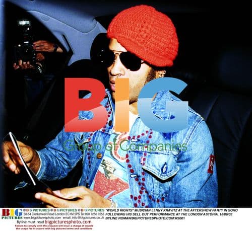 Lenny Kravitz at Aftershow Party