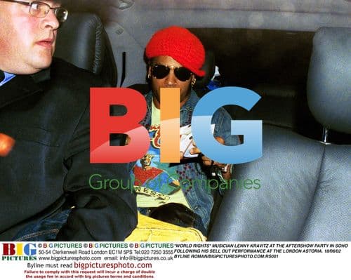 Lenny Kravitz at Soho Aftershow Party