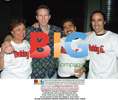 Exec Producer Julia Coppola, director John-Luke Montias at 'Bobby G. Can't Swim' premiere