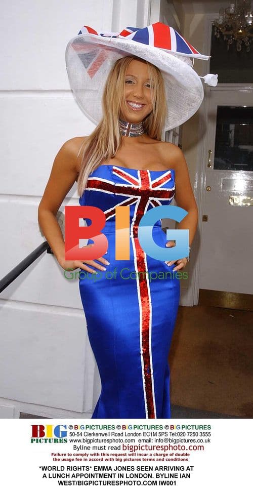 Emma Jones Arrives for Lunch Appointment in London