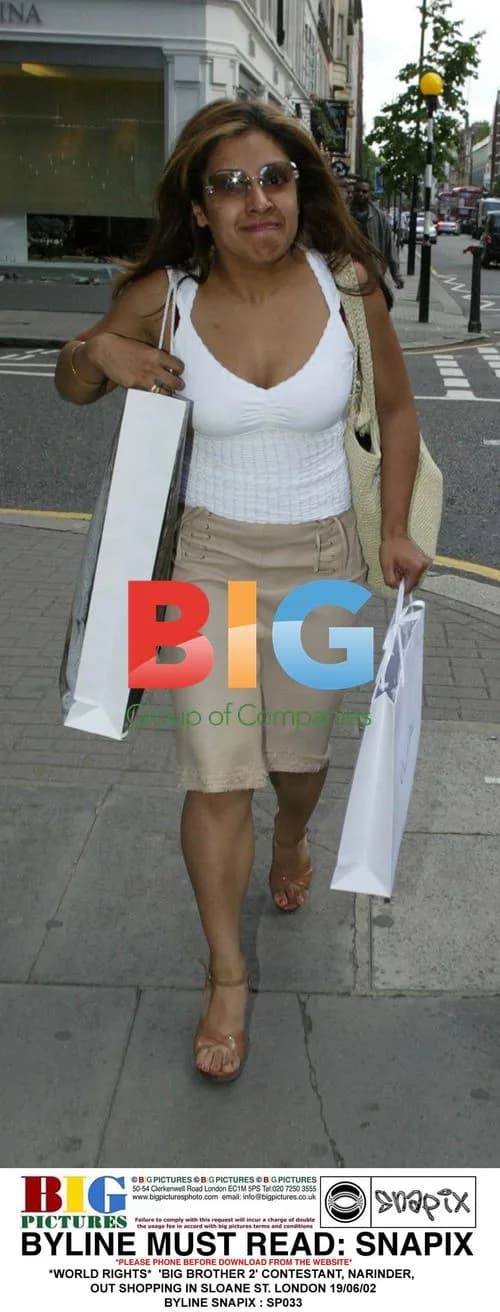 Narinder Out Shopping in London