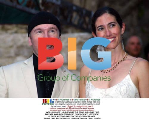 U2's The Edge Weds Longtime Partner Morleigh