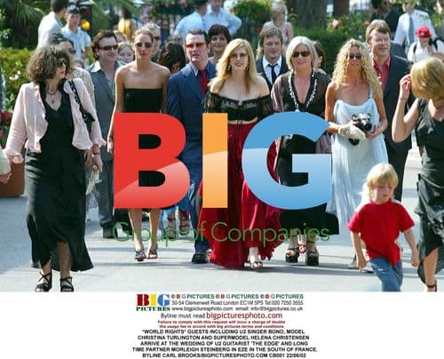 The Edge of U2 Weds in France