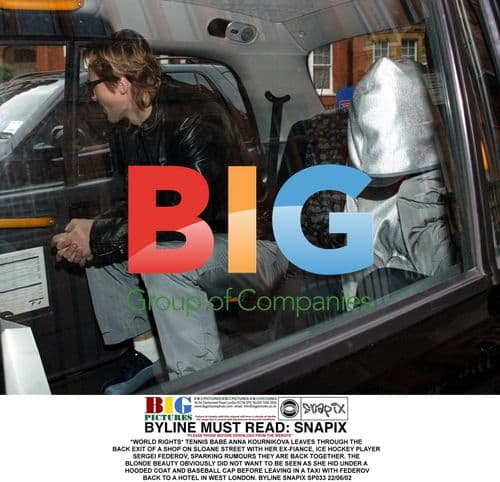 Anna Kournikova and Sergei Federov Spotted Together