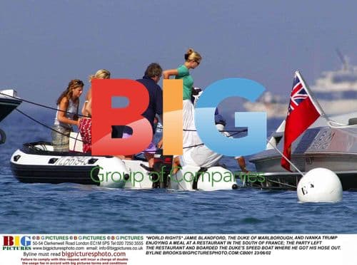 Marlborough Duke and Ivanka Trump in France