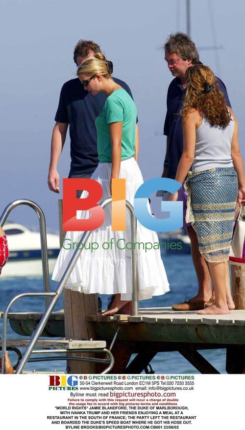 Duke of Marlborough with Ivanka Trump