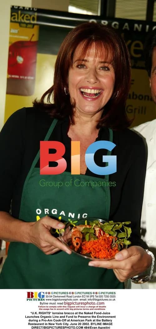 Lorraine Bracco at Food-Juice Organic Line Launch
