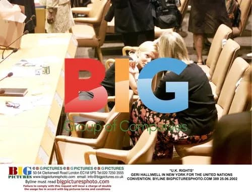 Geri Halliwell at U.N. Convention in NYC
