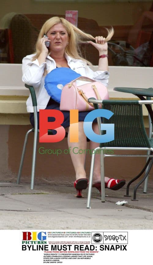 Vanessa Feltz Stops for Coffee in North London