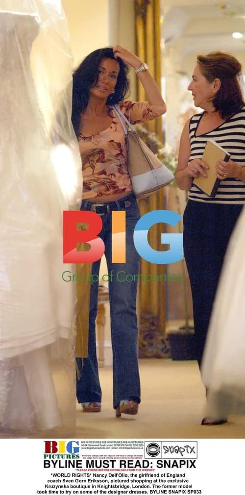 Nancy Dell'Olio Shopping in London