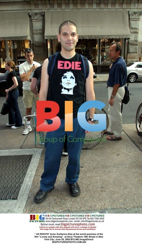 Guillermo Diaz at "Lovely and Amazing" premiere